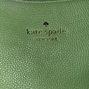 KATE SPADE “Rosie” in turtle green. Pebbled Leather Crossbody Bag